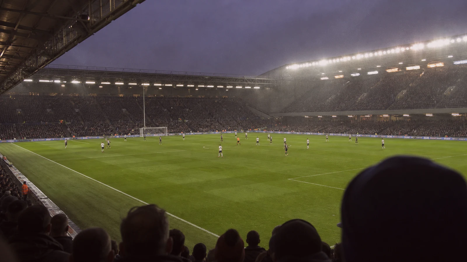 Eredivisie-arena under match